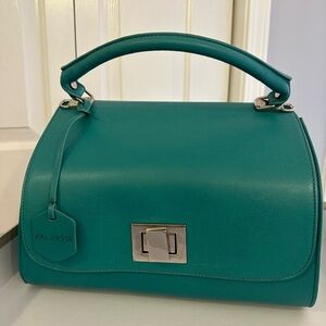 Elegant Teal Satchel by
